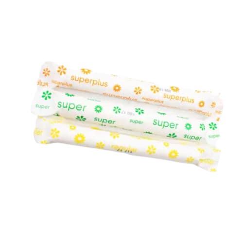 Tampon Tribe Organic Cotton Tampons and Biodegradable Applicators, Super